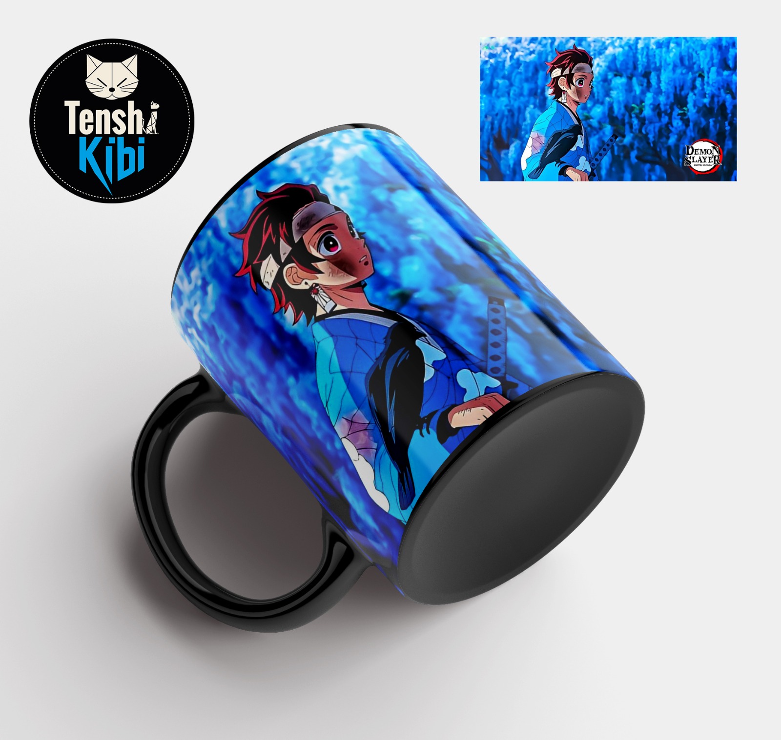 Mug Demon Slayer - Tanjiro Blue