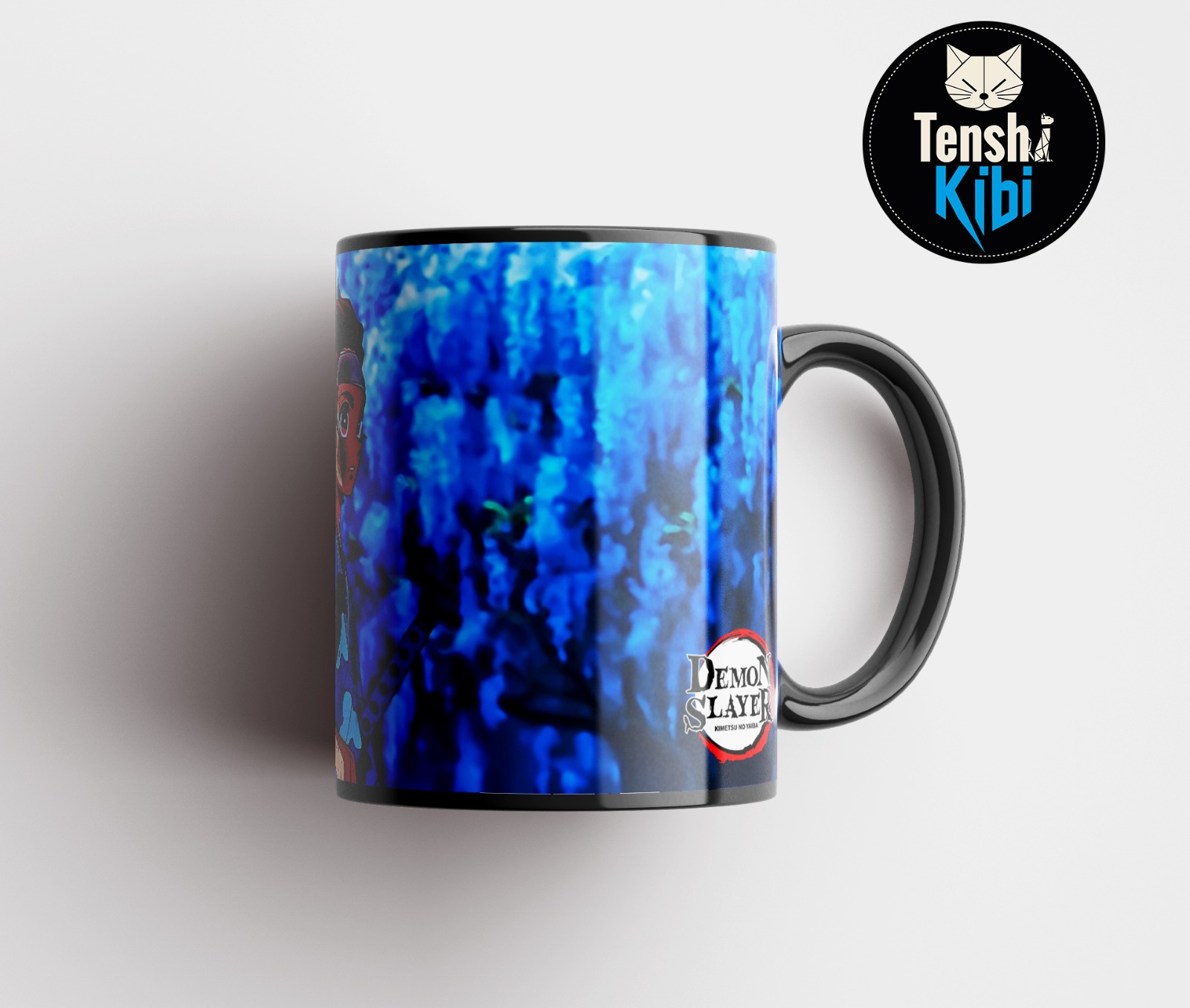 Mug Demon Slayer - Tanjiro Blue view 2